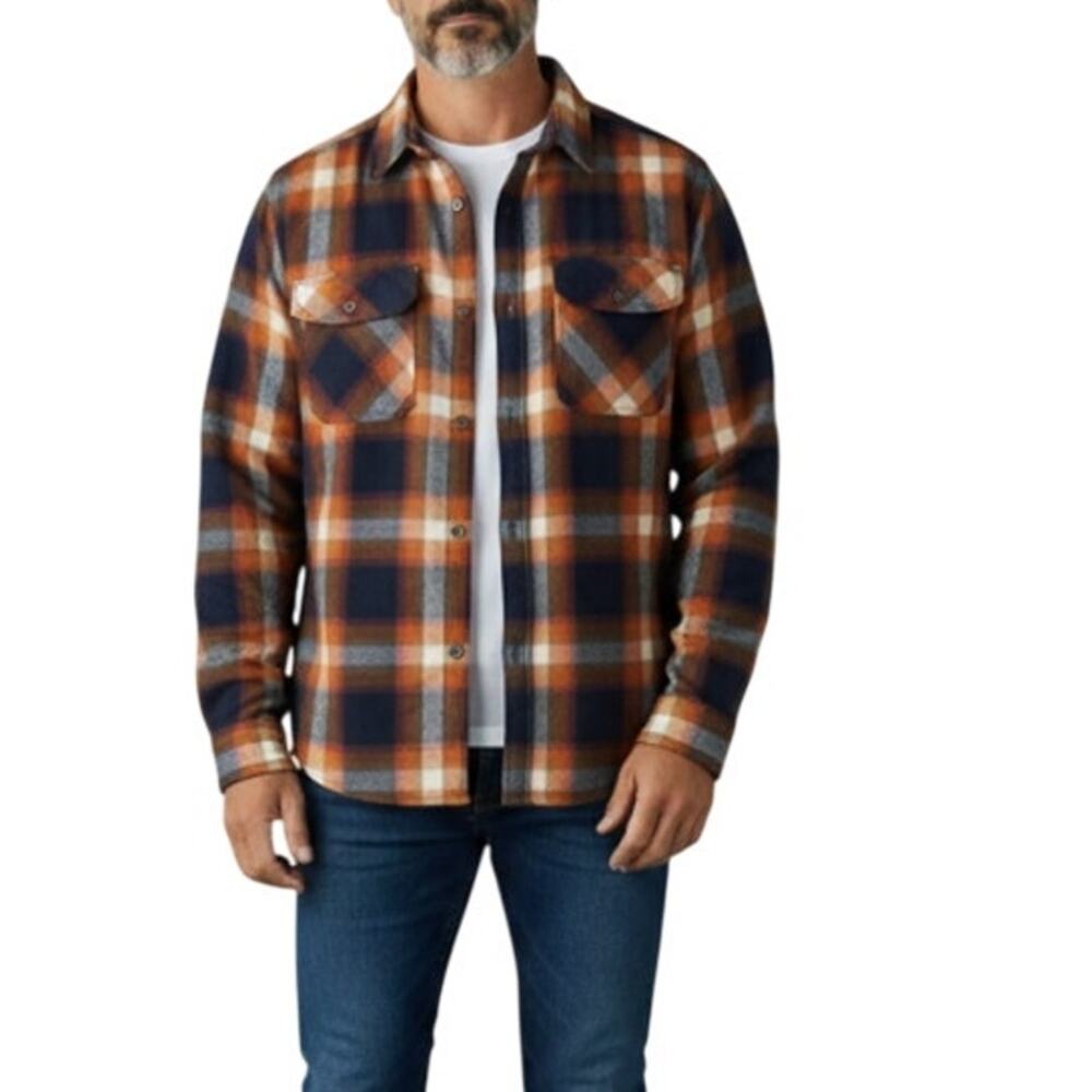 REI Wallace Lake Plaid Flannel Shirt Men XL Western Cowboy Country Everyday NWT